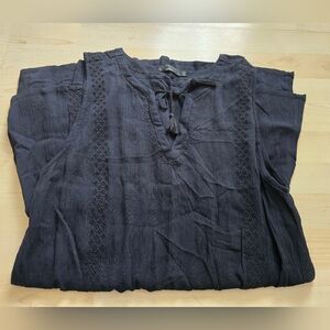 PrAna Sleeveless Dress Embroidered Size Large